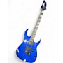 Used Ibanez Gio Ax Blue Solid Body Electric Guitar Blue