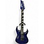 Used Ibanez Gio Ax Blue Solid Body Electric Guitar Blue