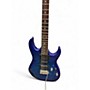 Used Ibanez Gio Ax Blue Sunburst Solid Body Electric Guitar Blue Sunburst