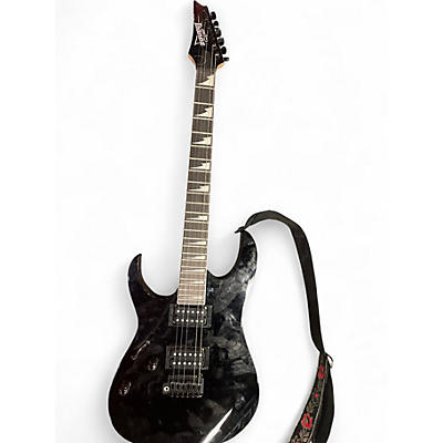 Used Ibanez Gio Ax Left Handed Black Electric Guitar