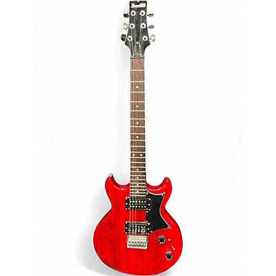 Used Ibanez Gio Ax Trans Red Solid Body Electric Guitar