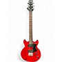 Used Ibanez Gio Ax Trans Red Solid Body Electric Guitar Trans Red