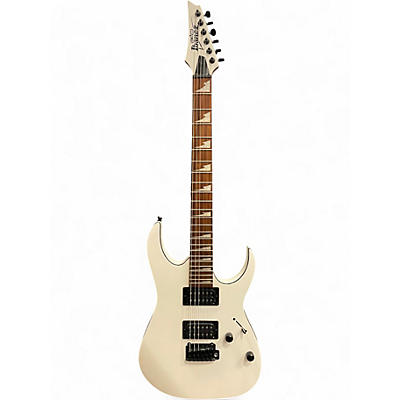 Used Ibanez Gio GRGR120EX White Solid Body Electric Guitar