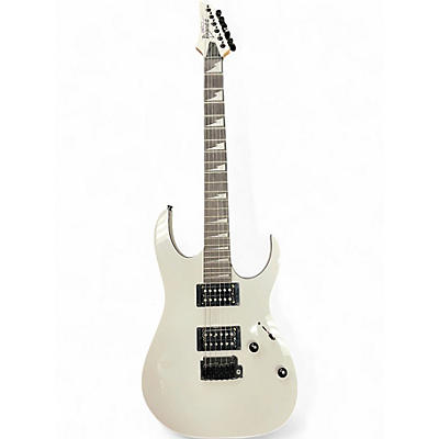 Used Ibanez Gio GRGR120EX White Solid Body Electric Guitar