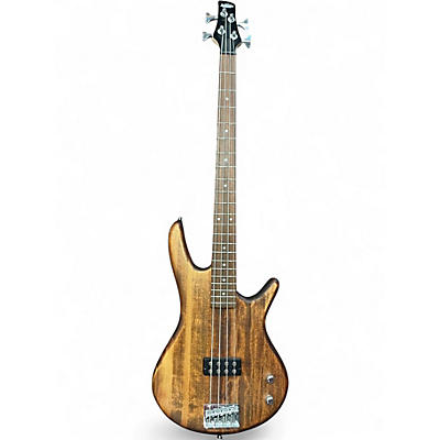 Used Ibanez Gio GSR100EX Natural Electric Bass Guitar