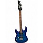 Used Ibanez Gio Left Handed Blue Solid Body Electric Guitar Blue