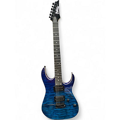 Used Ibanez Gio S-style Blue Burst Solid Body Electric Guitar
