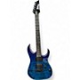 Used Ibanez Gio S-style Blue Burst Solid Body Electric Guitar Blue Burst