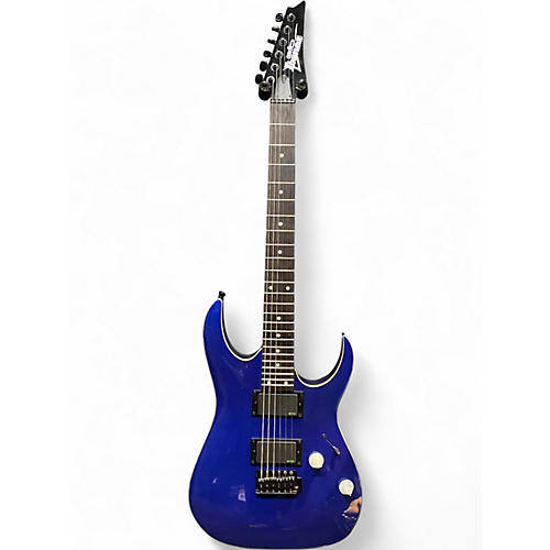 Used Ibanez Gio Series Blue Solid Body Electric Guitar Blue