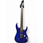 Used Ibanez Gio Series Blue Solid Body Electric Guitar Blue