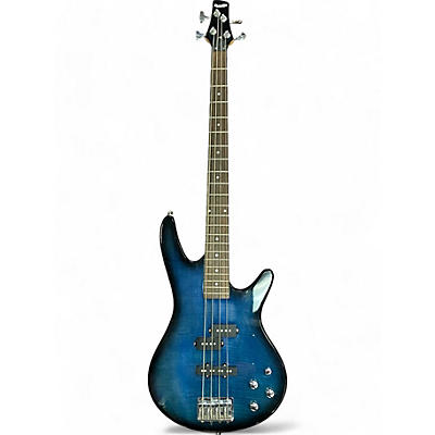 Ibanez Used Ibanez Gio Soundgear Blue Burst Electric Bass Guitar