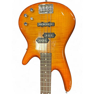 Used Ibanez Gio Soundgear  Orange Electric Bass Guitar