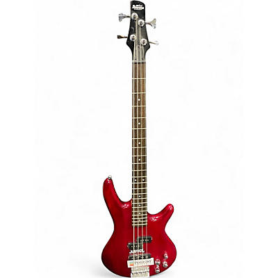 Used Ibanez Gio Soundgear Red Electric Bass Guitar