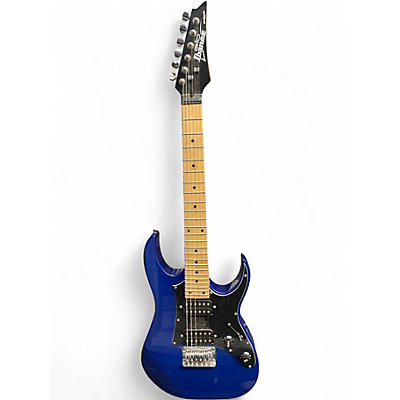 Used Ibanez Gio mikro Electron Blue Metallic Solid Body Electric Guitar