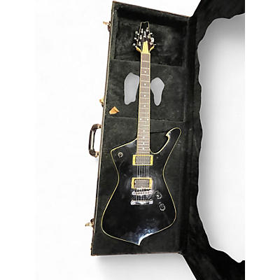 Used Ibanez IC300 ICEMAN Black Solid Body Electric Guitar