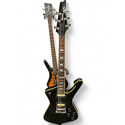 Used Ibanez IC400 Iceman Black Solid Body Electric Guitar