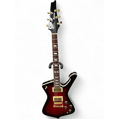 Used Ibanez IC420-AAB Antique Auumn Burst Solid Body Electric Guitar