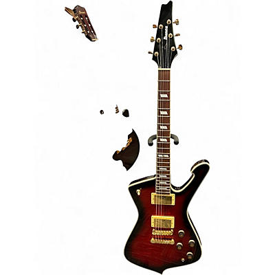 Used Ibanez IC420FM Iceman Antique Autumn Burst Solid Body Electric Guitar