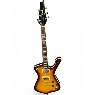Used Ibanez IC500 Iceman 2 Tone Sunburst Solid Body Electric Guitar