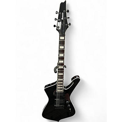 Used Ibanez IC500 Iceman BLACK Solid Body Electric Guitar