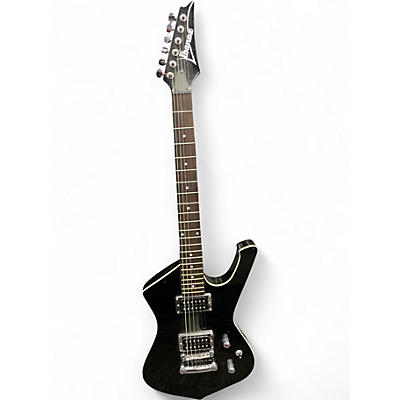 Used Ibanez IC500 Iceman Black Solid Body Electric Guitar