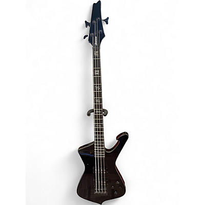 Used Ibanez ICB-300EX Iceman Black Electric Bass Guitar