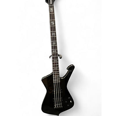 Used Ibanez ICEMAN Black Electric Bass Guitar