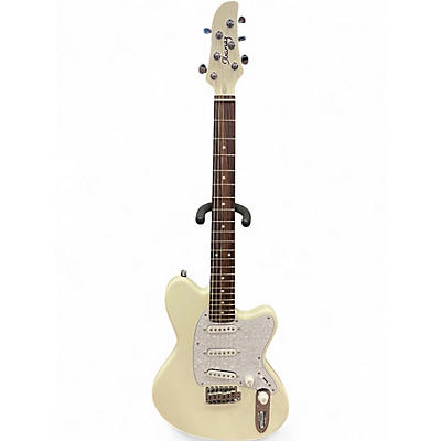 Used Ibanez ICHI00 1P-01 Vintage White Solid Body Electric Guitar
