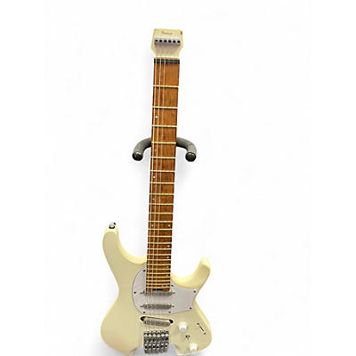 Used Ibanez ICHI10 Vintage White Solid Body Electric Guitar