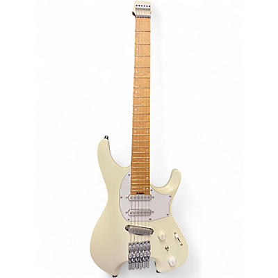 Used Ibanez ICHI10 Vintage White Solid Body Electric Guitar