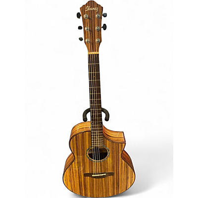 Used Ibanez Ibanez Exotic Wood AEW40ZW-NT Acoustic-Electric Guitar Natural Acoustic Electric Guitar