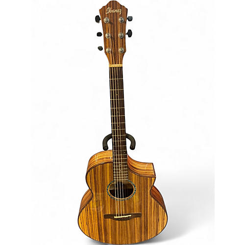 Used Ibanez Ibanez Exotic Wood AEW40ZW-NT Acoustic-Electric Guitar Natural Acoustic Electric Guitar Natural