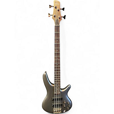 Used Ibanez Ibanez SR300E Silver Electric Bass Guitar