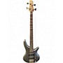 Used Ibanez Ibanez SR300E Silver Electric Bass Guitar Silver