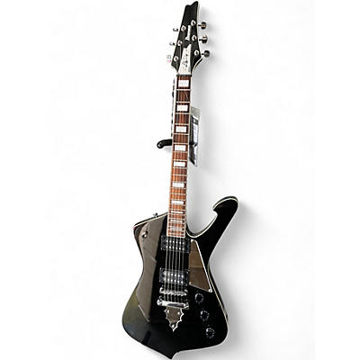 Used Ibanez Iceman PS60 Black Solid Body Electric Guitar