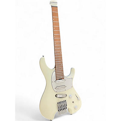 Used Ibanez Ichika Signature Vintage White Solid Body Electric Guitar