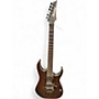 Used Ibanez Iron Label RGIR20BE  Walnut Natural Solid Body Electric Guitar Walnut Natural
