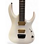 Used Ibanez JBM10FX Jake Bowen Signature Pearl White Matte Solid Body Electric Guitar Pearl White Matte
