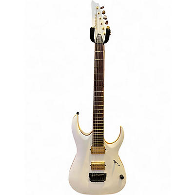 Used Ibanez JBM10FX PEARL WHITE MATTE Solid Body Electric Guitar