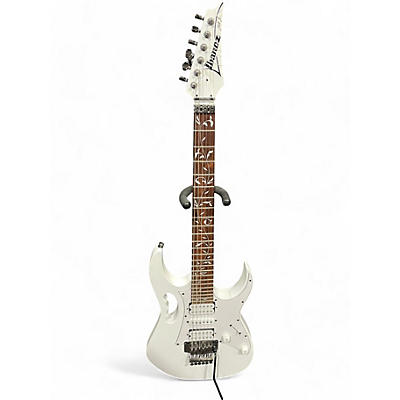 Used Ibanez JEM JR Arctic White Solid Body Electric Guitar