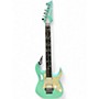 Used Ibanez JEM PREMIUM 70VSFG Seafoam Green Solid Body Electric Guitar Seafoam Green