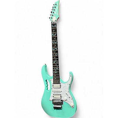 Ibanez Used Ibanez JEM70V Steve Vai Signature Seafoam Green Solid Body Electric Guitar