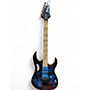 Used Ibanez JEM77FP Steve Vai Signature Blue Floral Pattern Solid Body Electric Guitar Blue Floral Pattern