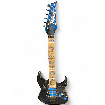 Used Ibanez JEM77P FLORAL PATTERN Solid Body Electric Guitar