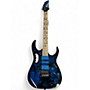 Used Ibanez Used Ibanez JEM77P Steve Vai Signature Blue Floral Pattern Solid Body Electric Guitar Blue Floral Pattern