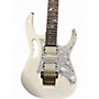 Used Ibanez JEM7V-WH White Solid Body Electric Guitar White