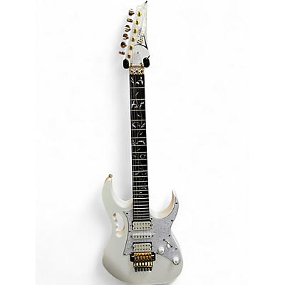 Used Ibanez JEM7VP White Solid Body Electric Guitar