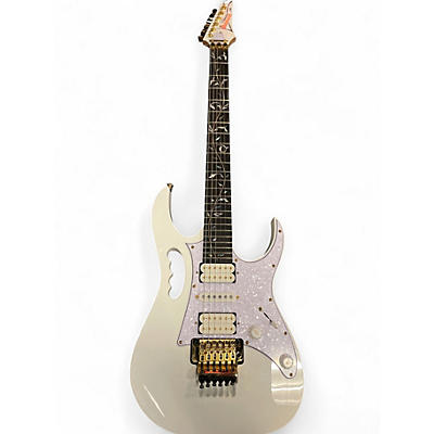 Used Ibanez JEM7VP White Solid Body Electric Guitar
