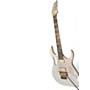 Used Ibanez JEM7VP White Solid Body Electric Guitar White