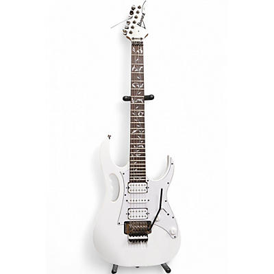 Used Ibanez JEMJR Alpine White Solid Body Electric Guitar